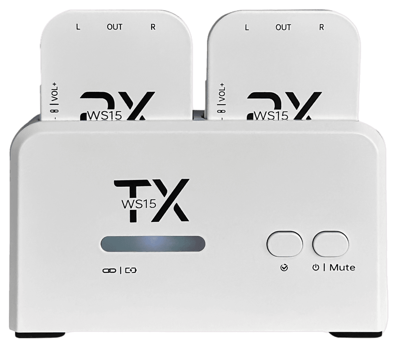 WS15 2.4GHz Wireless Audio In-Ear Monitor Transmission System front