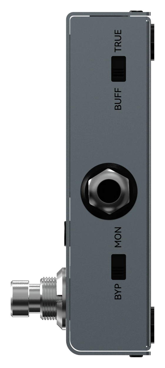 SKYTUNER side view showing a jack and side switches